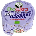 JOGURT JAGODOWY Z ZIARNAMI ZBÓŻ BIO 200 g - EKO ŁUKTA