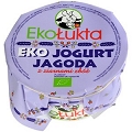 JOGURT JAGODOWY Z ZIARNAMI ZBÓŻ BIO 200 g - EKO ŁUKTA