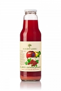 SOK Z JABŁEK I CZERWONEJ PORZECZKI BIO 750ml