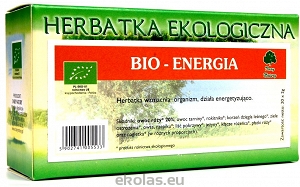 HERBATKA ENERGIA BIO (20 x 2 g) - DARY NATURY