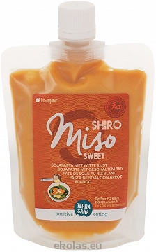 MISO SHIRO SWEET (PASTA SOJOWA Z RYŻEM BIAŁYM) BIO 250 g - TERRASANA